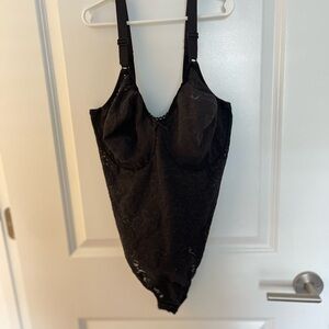 Bali Black Lace Shapewear Bodysuit